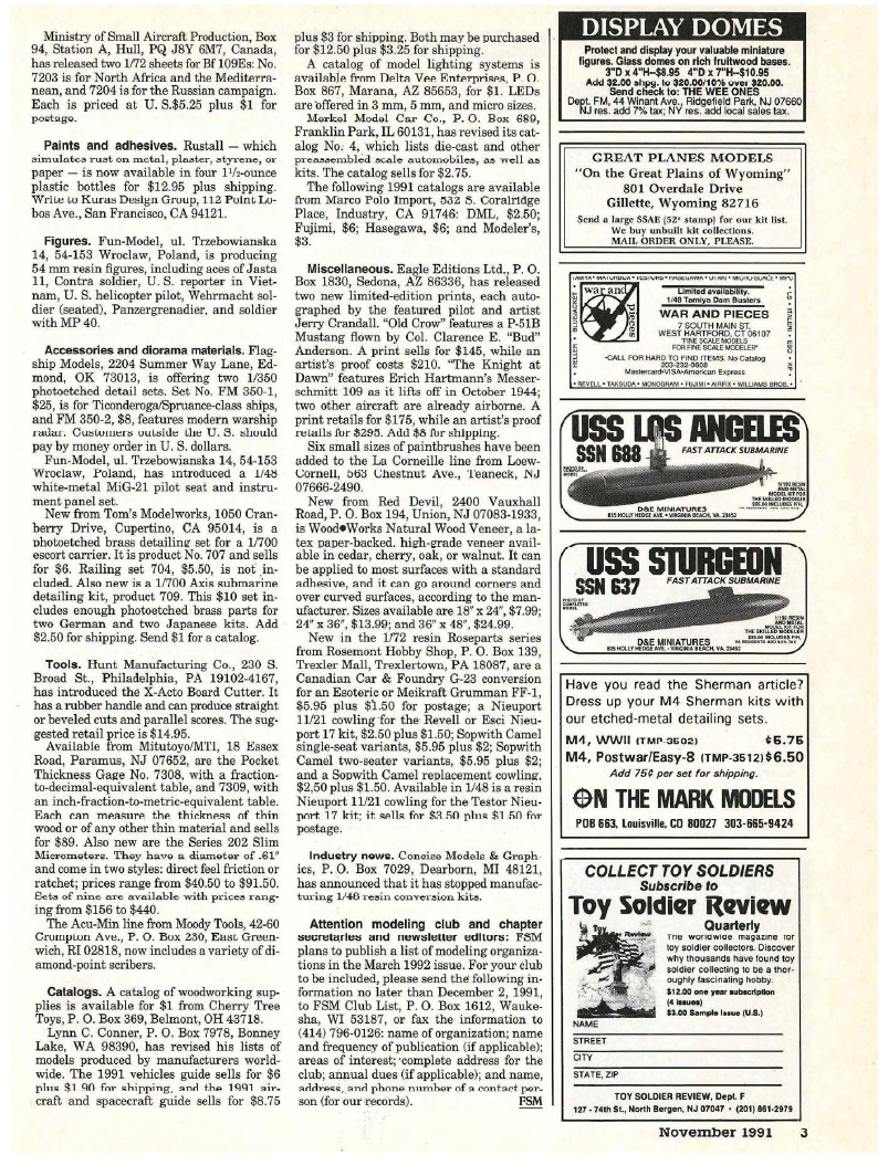 FineScale Modeler 1991-11 (Vol09-07)